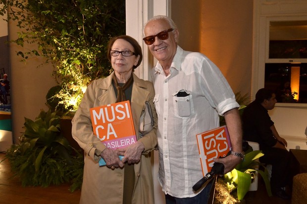 Fernanda Montenegro e Ney Latorraca (Foto: Roberto Teixeira / EGO)