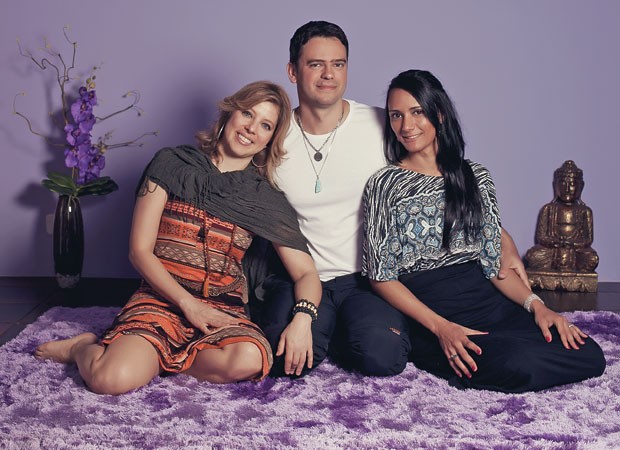 SCHOOLS Therapists Ivy Fasanella (left), Alexsandro Silva and Edna Pereira. They know how to move clients who confuse therapy with sex (Photo: Julia Rodrigues / ÉPOCA)