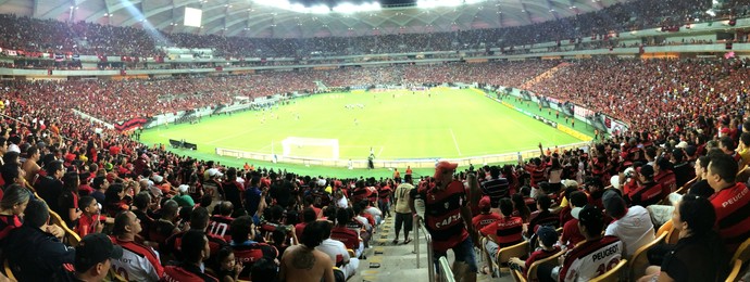 Arena Amazônia - Botafogo e Flamengo (Foto: Isabella Pina)