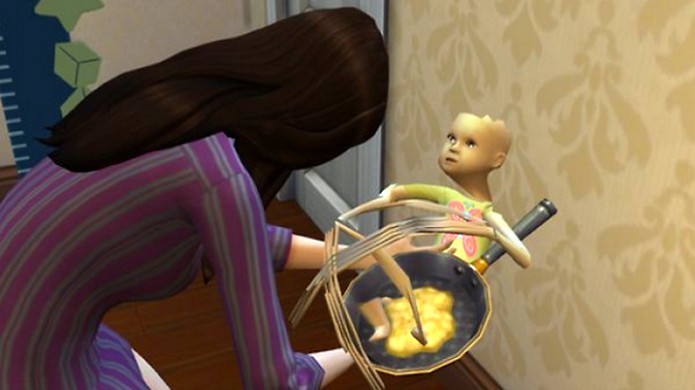 Bebês macabros estão infestando The Sims 4 (Foto: Kotaku)