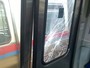 Torcedores são detidos por invadir trilho e quebrar metrô no DF