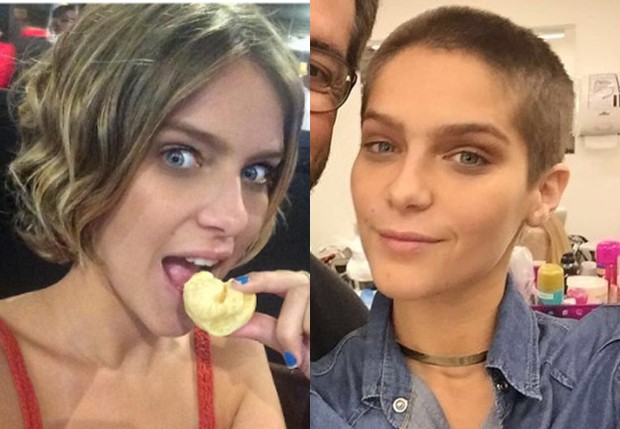Isabella Santoni antes e depois (Foto: Reprodução/Instagram)