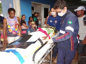 Menino foi transferido ao HCA em Macapá e aguarda cirurgia (Foto: Dicom/PM)