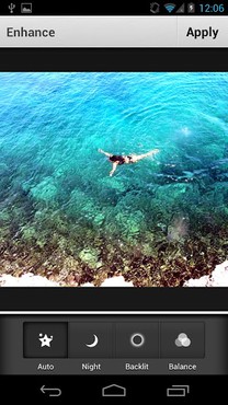 screenshot de Aviary Photo Editor