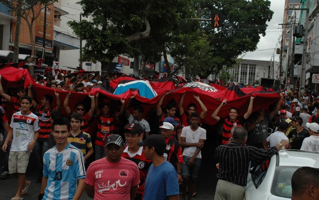 campinense, torcida, campina grande (Foto: Phelipe Caldas / Globoesporte.com/pb)