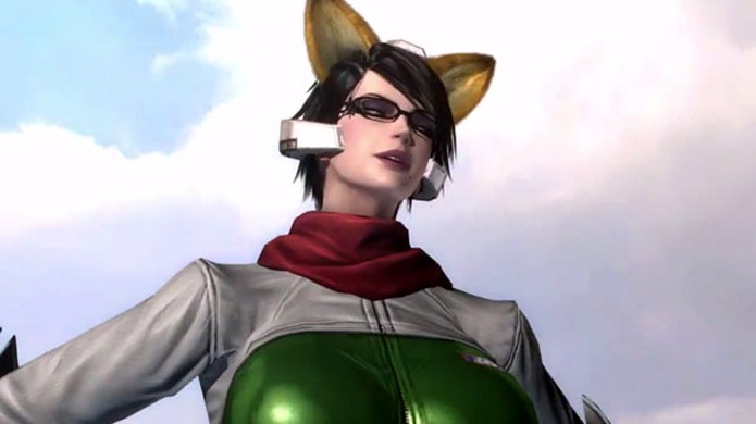 Roupa de Bayonetta 2 baseada em Star Fox vem completa com orelhas e rabo (Foto: Gematsu)