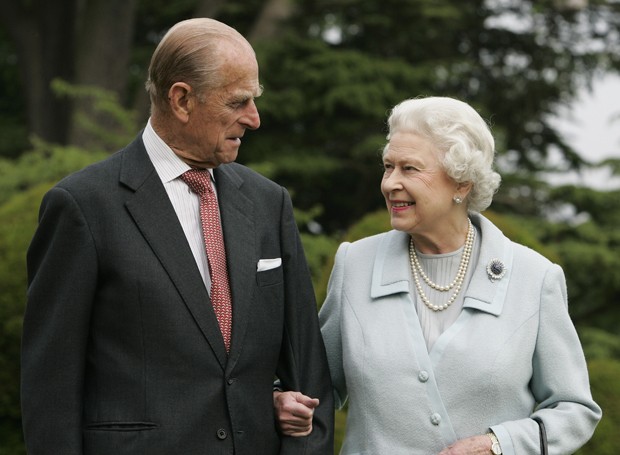 Rainha Elizabeth II e príncipe Philip em 2007 (Foto: Getty Images)