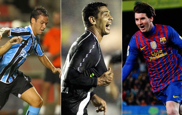 Marco Antônio, Diego Souza e Messi é gol sportv (Foto: Reprodução SporTV)
