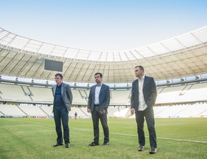 Dunga Gilmar Rinaldi Arena Castelão (Foto: Ariel Gomes/Divulgação) Dunga Gilmar Rinaldi Arena Castelão (Foto: Ariel Gomes/Divulgação)