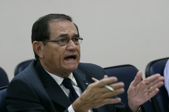 Presidente de Federação Paraense de Futebol (FPF), Coronel Nunes (Foto: Cristino Martins/O Liberal) Presidente de Federação Paraense de Futebol (FPF), Coronel Nunes (Foto: Cristino Martins/O Liberal)