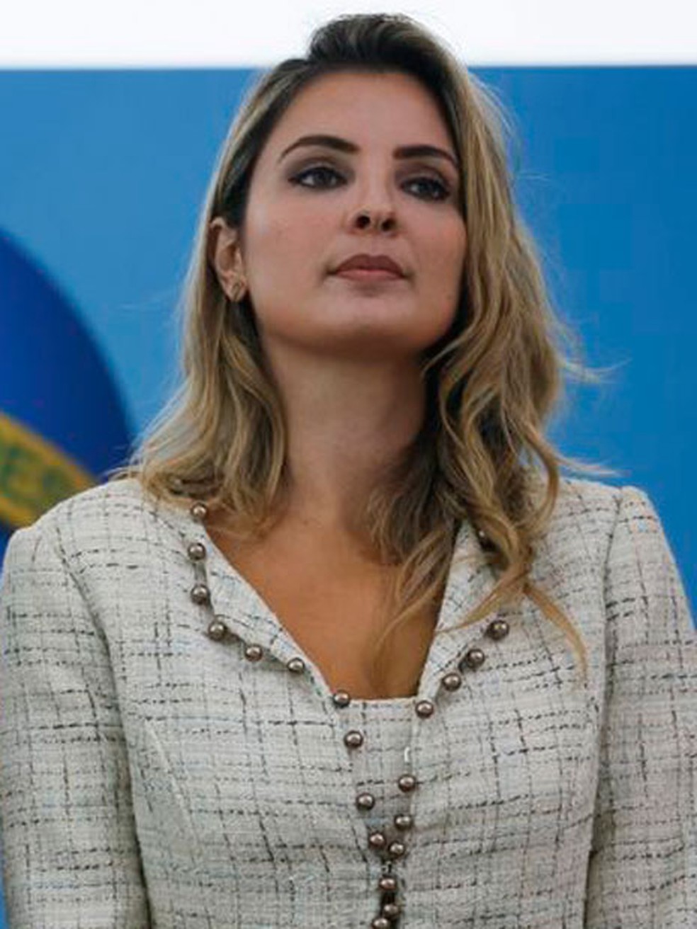 A primeira-dama Marcela Temer durante solenidade em dezembro de 2016 no Palácio do Planalto (Foto: Beto Barata / PR)