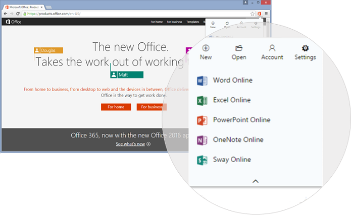 Office Online ganhou novo plugin e novas funcionalidades (Foto: Divulgação/Microsoft)