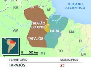Novo Mapa Plebiscito Divisão do Pará (Foto: Andressa Azevedo/Editoria de Arte)