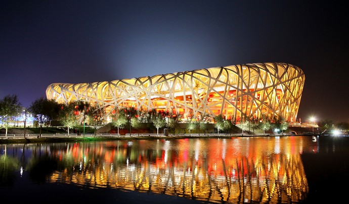 Estádio Ninho do Pássaro Pequim China (Foto: Feng Li / Getty Images)