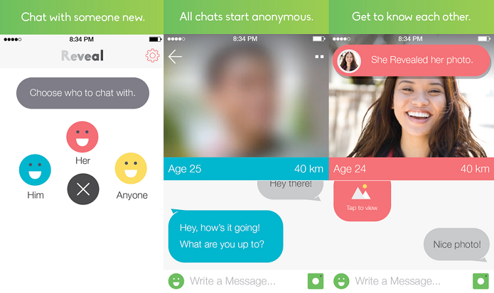 Reveal Chat ajuda a fazer amizades mundo afora (Foto: Divulgação/AppStore)