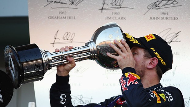 Sebastian Vettel vence o GP do Japão (Foto: Getty Images)