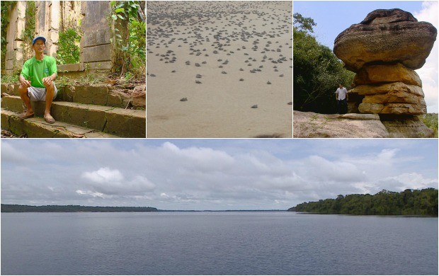 Série de reportagens vai mostrar as belezas de Novo Airão no Amazonas (Foto: Bom Dia Amazônia)