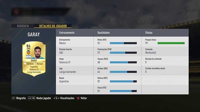 Zageirão argentino é cheio de qualidades em Fifa 17 (Foto: Reprodução/Murilo Molina)