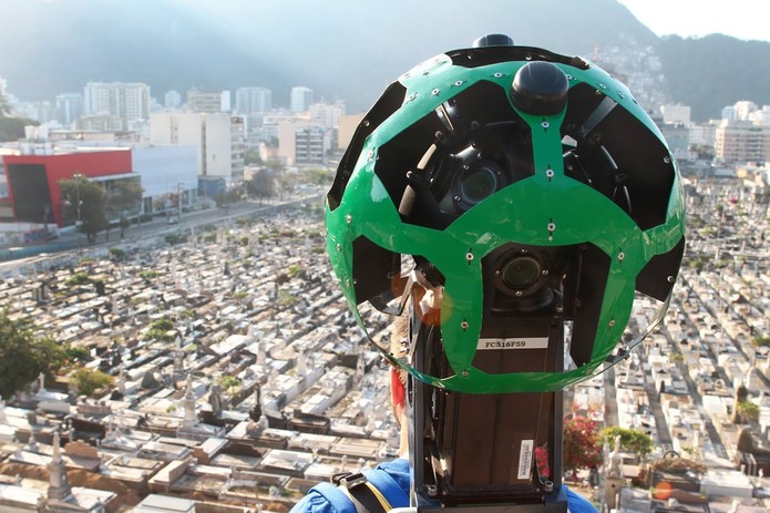 Google Trekker (Foto: Divulgação/Google) Google Trekker (Foto: Divulgação/Google)