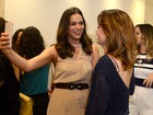 Famosas vão a inauguração de clínica de beleza no Rio
