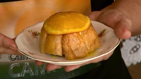 Mini-torta de Laranja (Foto: Reprodução/RPC)