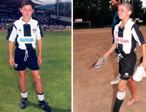 Cristiano Ronaldo no Nacional (Foto: Arquivo Pessoal)