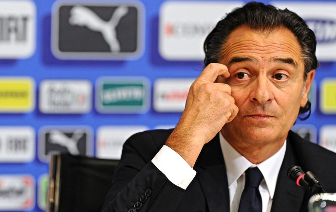 Itália Coletiva técnico Cesare Prandelli (Foto: Efe)