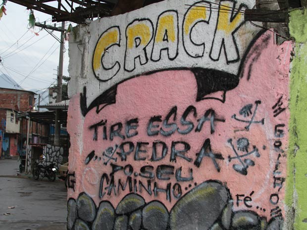 Proibida a venda de crack no Jacarezinho (Foto: Divulgação/Rio de Paz)