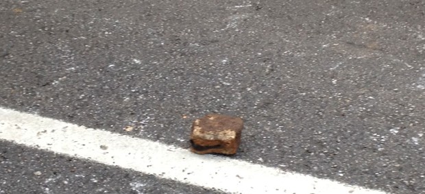 Pedra Torcida Palmeiras Policia (Foto: Serginho Gandolphi / Globoesporte.com)