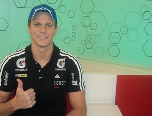 Cesar Cielo, Bem, Amigos! (Foto: Thiago Braga/SporTV.com)