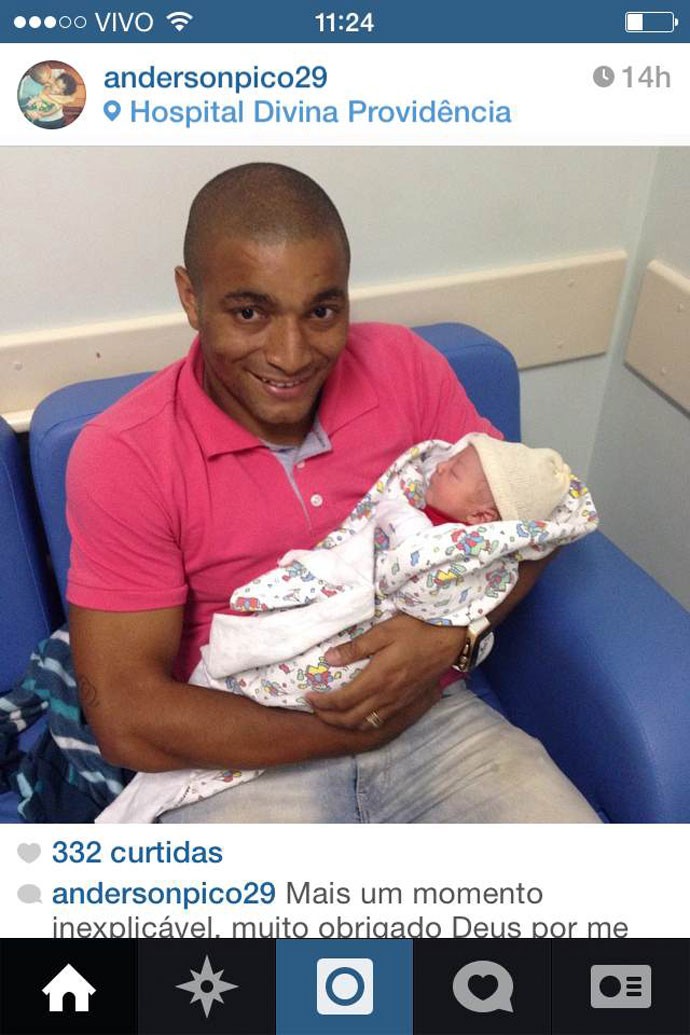 Filho Anderson Pico (Foto: Instagram) Filho Anderson Pico (Foto: Instagram)