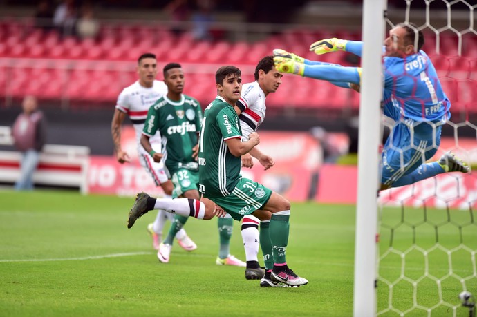 São Paulo X Palmeiras (Foto: Marcos Ribolli)