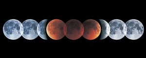 Domingo tem Superlua e eclipse; saiba como observar os fenômenos (Sky & Telescope/Akira Fujii)