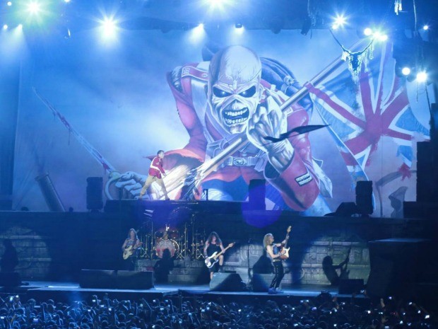 Show de uma das maiores bandas de heavy metal do mundo reuniu cerca de 35 mil pessoas em Fortaleza (Foto: Arte Produções/Divulgação) Show de uma das maiores bandas de heavy metal do mundo reuniu cerca de 35 mil pessoas em Fortaleza (Foto: Arte Produções/Divulgação)