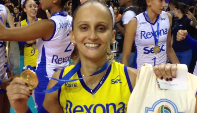 Fabi, do Rio de Janeiro, foi eleita a melhor jogadora da final da Copa Brasil de vôlei feminino (Foto: Divulgação/CBV) Fabi, do Rio de Janeiro, foi eleita a melhor jogadora da final da Copa Brasil de vôlei feminino (Foto: Divulgação/CBV)