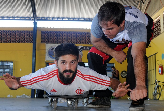 Laprovittola Paraquedas Flamengo Basquete (Foto: André Durão)