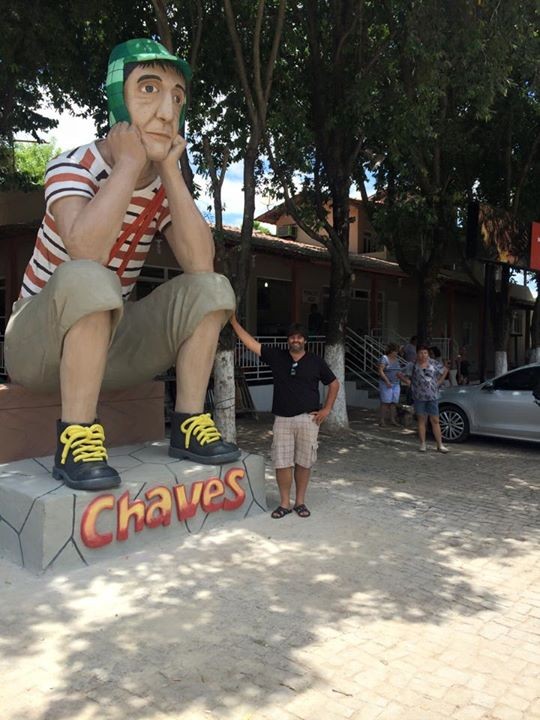 Estátua do Chaves (Foto: Reprodução/Facebook)