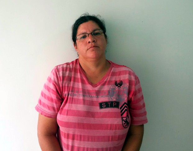 Aline Cristina da Silva, de 36 anos, confessou o crime em depoimento à polícia (Foto: Divulgação/Polícia Civil do RN)