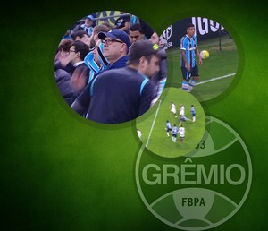 Carrossel Pacotão Grêmio (Foto: GloboEsporte.com)