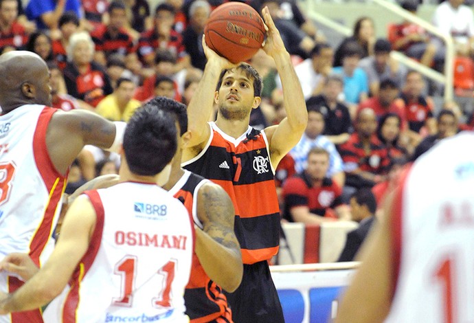 Nicolás Laprovittola basquete Flamengo x Brasília NBB (Foto: Alexandre Vidal / Fla Imagem)