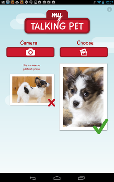 screenshot de My Talking Pet