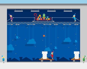 Especial de Natal traz games em que usuário deve usar o teclado do PC (Foto: Reprodução) Especial de Natal traz games em que usuário deve usar o teclado do PC (Foto: Reprodução)