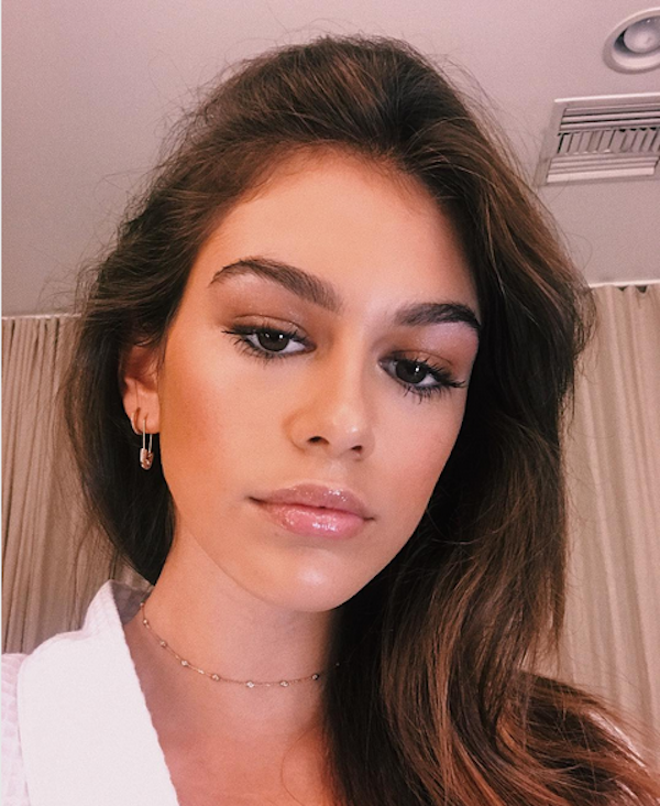 A modelo Kaia Gerber, filha da também modelo Cindy Crawford (Foto: Instagram)