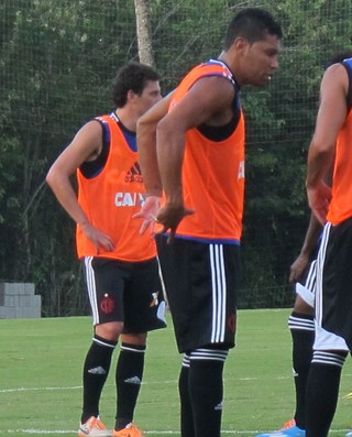 André Santos Flamengo (Foto: Thales Soares)