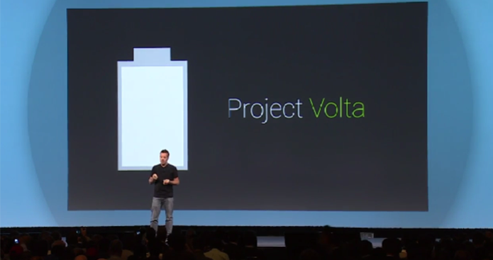 Project Volta promete reduzir o consumo de bateria no Android L (Foto: Reprodução/Google) (Foto: Project Volta promete reduzir o consumo de bateria no Android L (Foto: Reprodução/Google)) Project Volta promete reduzir o consumo de bateria no Android L (Foto: Reprodução/Google) (Foto: Project Volta promete reduzir o consumo de bateria no Android L (Foto: Reprodução/Google))