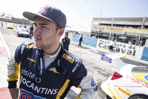 Felipe Fraga teve problemas e precisou abadonar a prova na sexta etapa da Stock Car (Foto: Bruno Terena/Red Bull Content Pool)