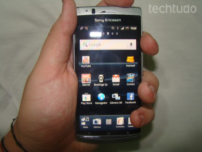 Sony Ericsson Xperia Arc S (Foto: TechTudo/Marlon Câmara) Sony Ericsson Xperia Arc S (Foto: TechTudo/Marlon Câmara)