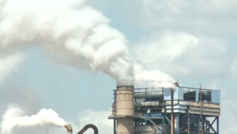 Fábrica da Jari Celulose será investigada (Foto: Reprodução/Rede Amazônica)