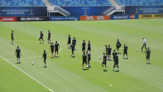 Treino Seleção Brasil Natal (Foto: Felipe Zito)