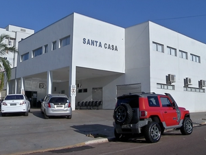 Santa Casa de Rondonópolis, Mato Grosso (Foto: Reprodução/TVCA)